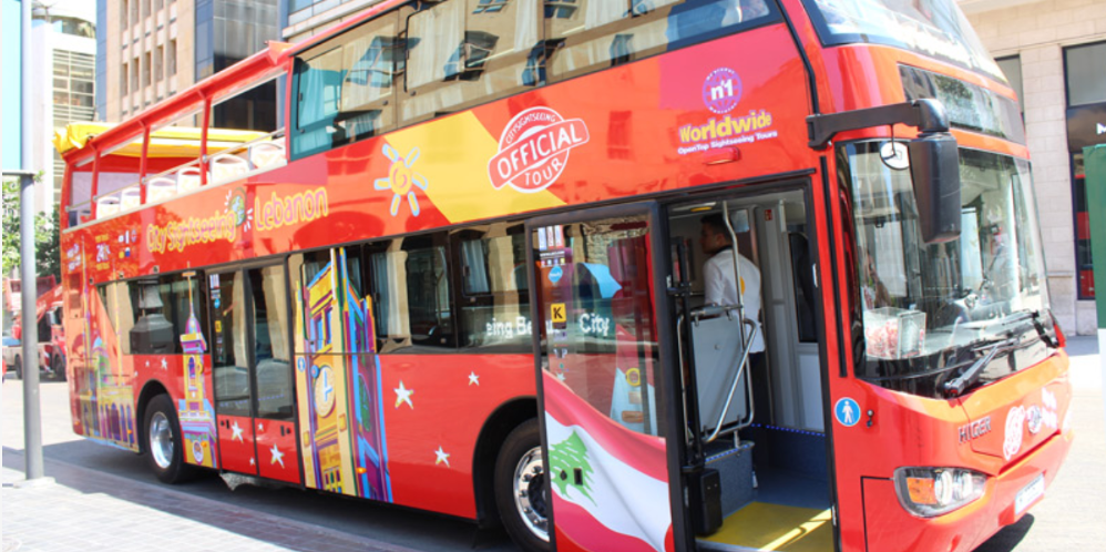 Hop-on Hop-off bus experience now in Beirut, RED Route